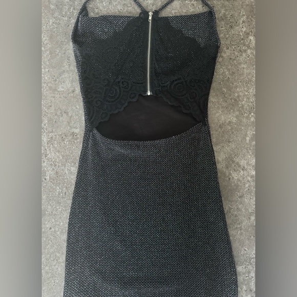 Eclipse Black/Metallic Dress - Picture 4 of 5